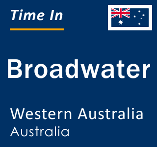 Current local time in Broadwater, Western Australia, Australia