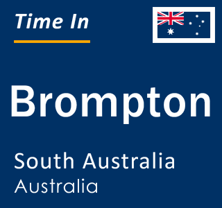 Current local time in Brompton, South Australia, Australia