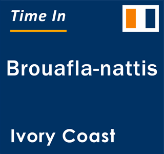 Current local time in Brouafla-nattis, Ivory Coast