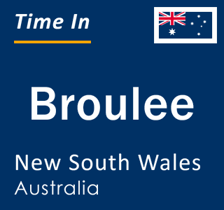 Current local time in Broulee, New South Wales, Australia