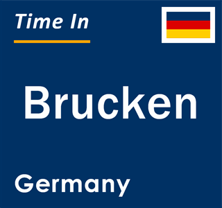 Current local time in Brucken, Germany