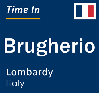 Current local time in Brugherio, Lombardy, Italy