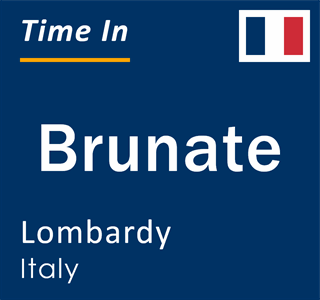 Current Local Time in Brunate Lombardy Italy