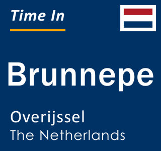 Current local time in Brunnepe, Overijssel, The Netherlands