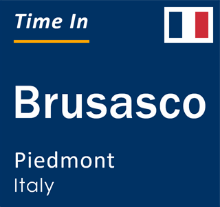 Current local time in Brusasco, Piedmont, Italy