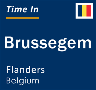 Current local time in Brussegem, Flanders, Belgium