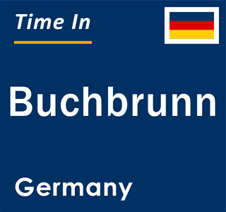 Current local time in Buchbrunn, Germany