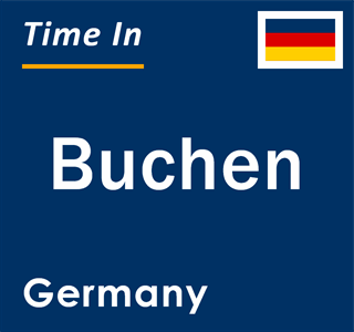 Current local time in Buchen, Germany