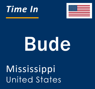 Current local time in Bude, Mississippi, United States