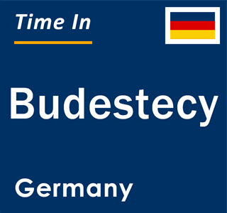 Current local time in Budestecy, Germany