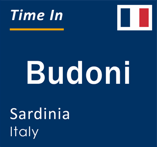 Current local time in Budoni, Sardinia, Italy