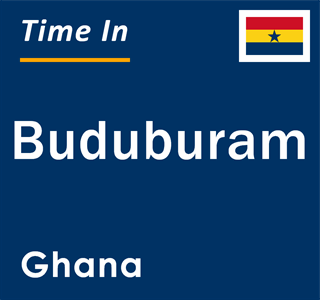 Current local time in Buduburam, Ghana