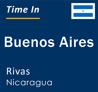 Current local time in Buenos Aires, Rivas, Nicaragua