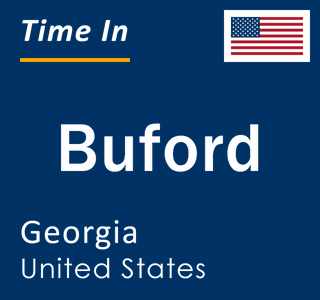 Current local time in Buford, Georgia, United States