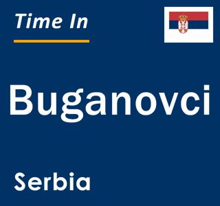 Current local time in Buganovci, Serbia