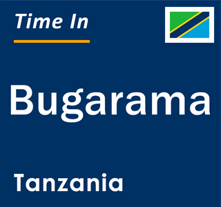 Current local time in Bugarama, Tanzania