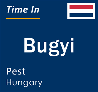 Current local time in Bugyi, Pest, Hungary