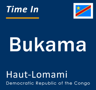 Current time in Bukama, Haut-Lomami, Democratic Republic of the Congo