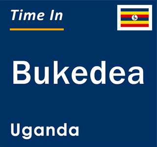 Current local time in Bukedea, Uganda