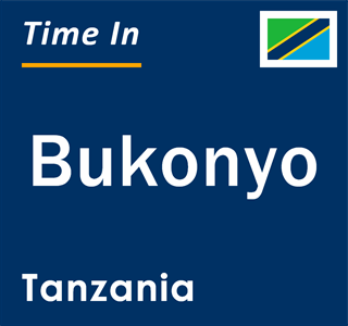 Current local time in Bukonyo, Tanzania