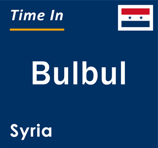 Current local time in Bulbul, Syria