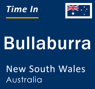 Current local time in Bullaburra, New South Wales, Australia