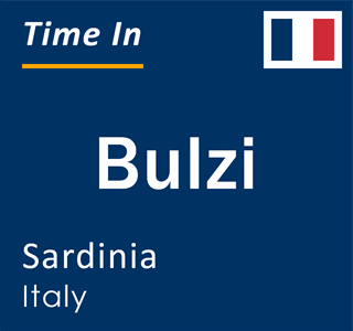 Current local time in Bulzi, Sardinia, Italy