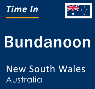 Current local time in Bundanoon, New South Wales, Australia