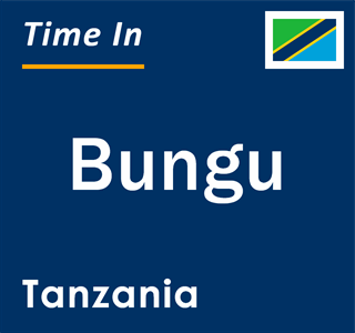 Current local time in Bungu, Tanzania