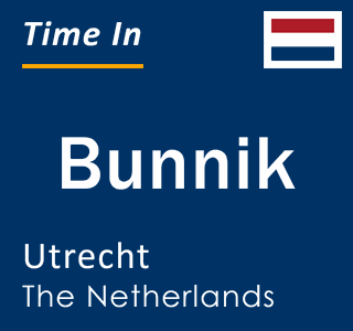 Current local time in Bunnik, Utrecht, The Netherlands