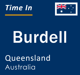 Current local time in Burdell, Queensland, Australia