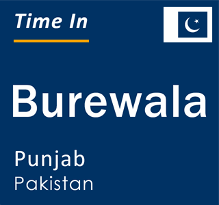 Current local time in Burewala, Punjab, Pakistan