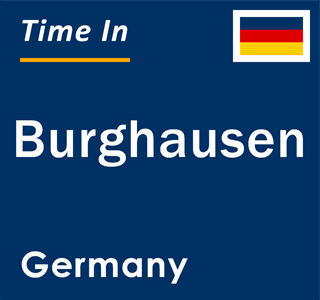 Current local time in Burghausen, Germany