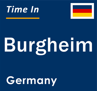 Current local time in Burgheim, Germany