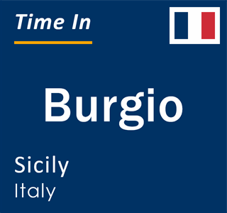 Current local time in Burgio, Sicily, Italy