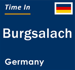 Current local time in Burgsalach, Germany