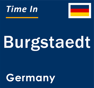 Current local time in Burgstaedt, Germany