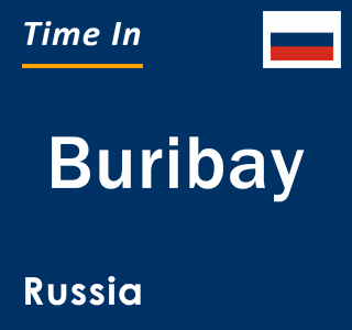 Current local time in Buribay, Russia