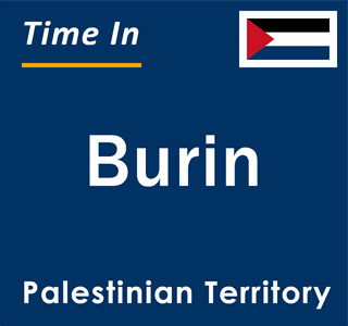 Current local time in Burin, Palestinian Territory