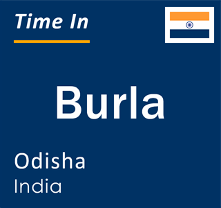 Current local time in Burla, Odisha, India