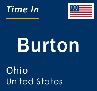 Current Local Time in Burton Ohio United States