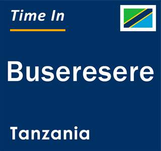 Current local time in Buseresere, Tanzania