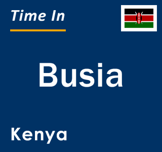 Current local time in Busia, Kenya