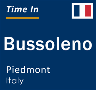 Current local time in Bussoleno, Piedmont, Italy