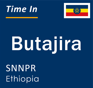 Current local time in Butajira, SNNPR, Ethiopia