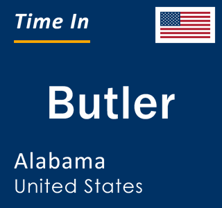 Current local time in Butler, Alabama, United States