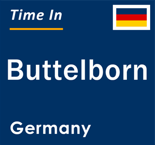 Current local time in Buttelborn, Germany