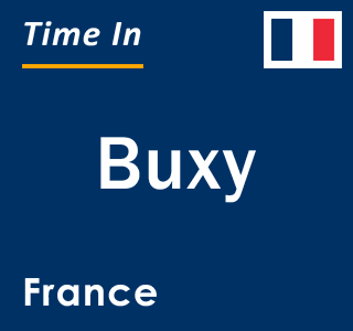 Current local time in Buxy, France