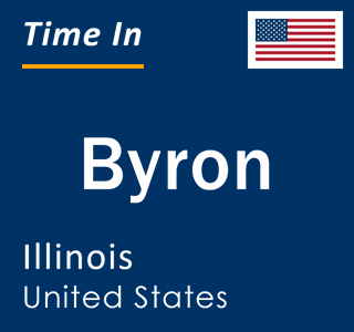 Current local time in Byron, Illinois, United States