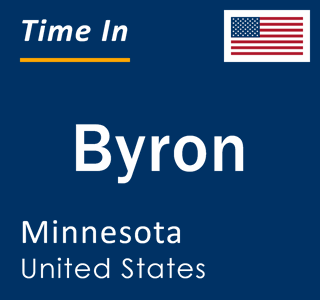 Current local time in Byron, Minnesota, United States